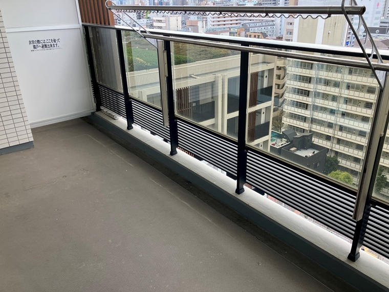 12/15 バルコニー