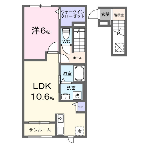 ニュー パインクレストの間取り