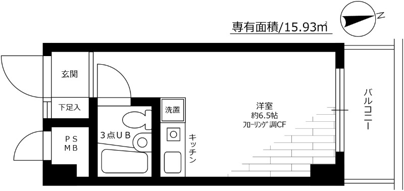 ライオンズマンション西新宿第7の間取り