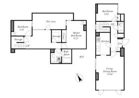 リズ都立大の間取り