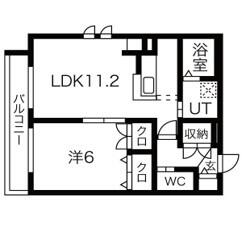 PISO ARCE Shinagawaの間取り