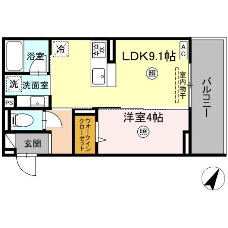2/4 間取