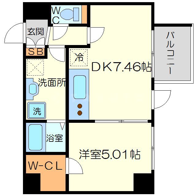 ヴィヴァーチェ2番館の間取り