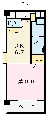グランフラットの間取り