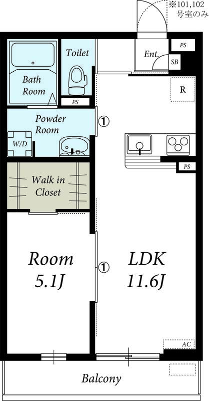 リブリ・グランドソレーユの間取り