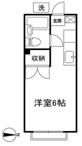 コーポYSの間取り