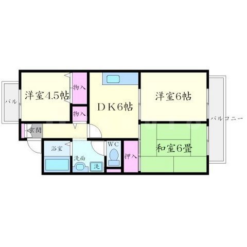 Tオークヒルズの間取り