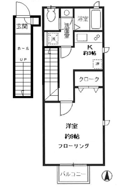 ヴィラの間取り