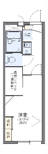 レオパレスコンフォール森前の間取り
