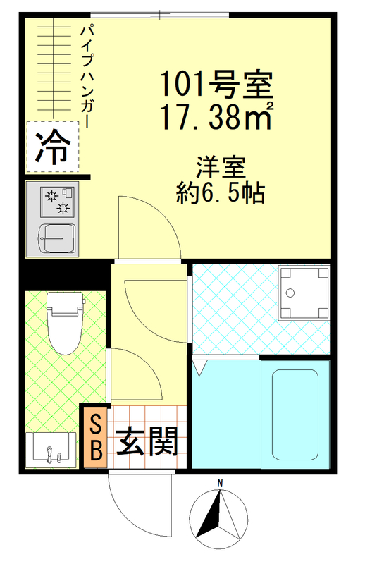 仮称川崎大師APの間取り