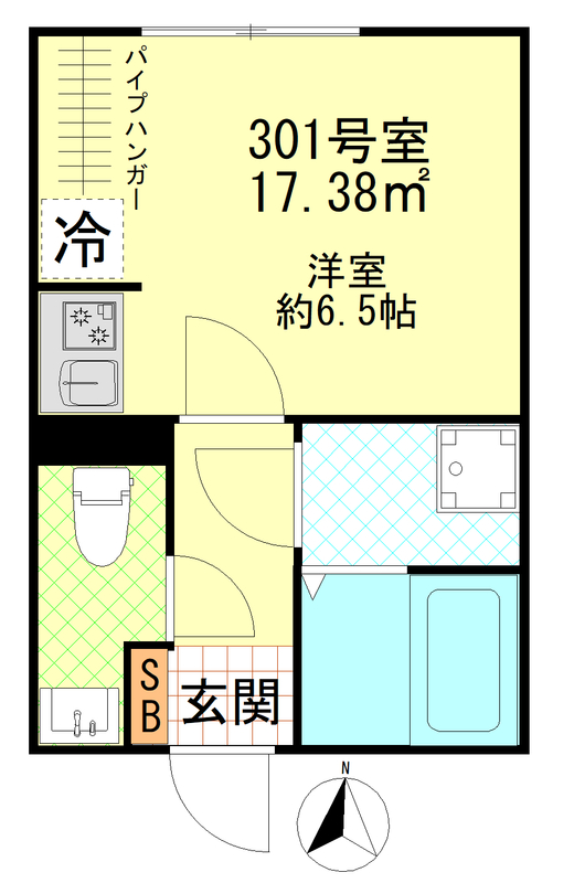 仮称川崎大師APの間取り