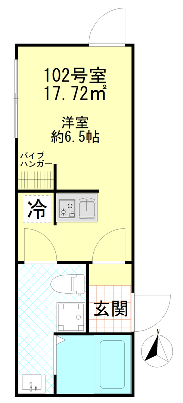 仮称川崎大師APの間取り