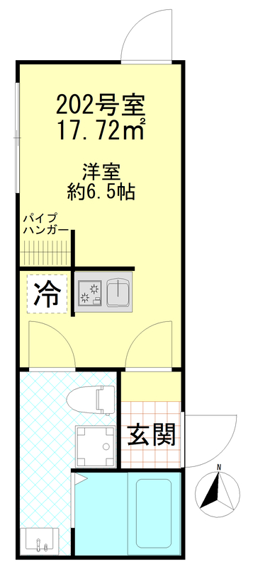 仮称川崎大師APの間取り