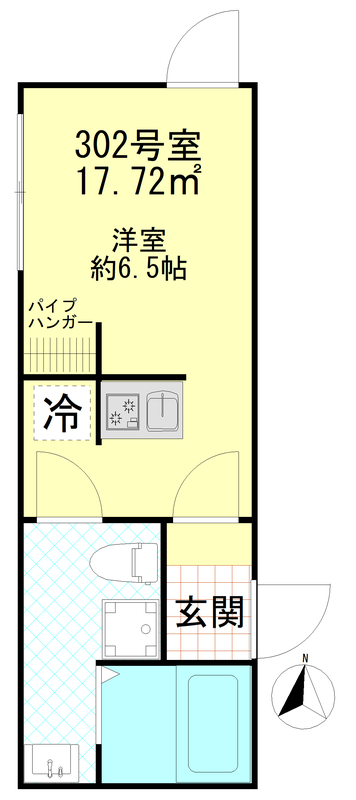 仮称川崎大師APの間取り