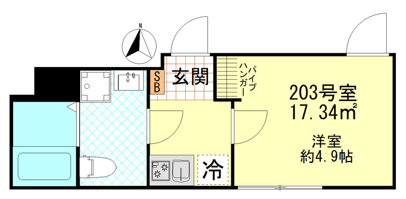 仮称川崎大師APの間取り