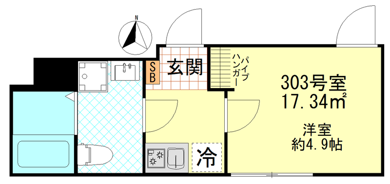 仮称川崎大師APの間取り