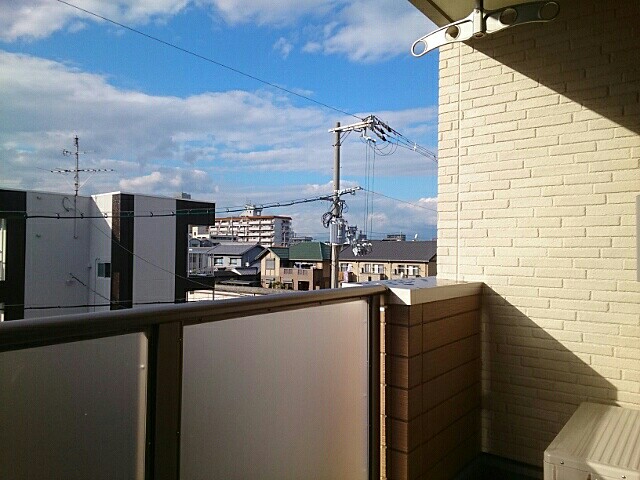 12/19 バルコニー