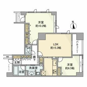 東新宿レジデンシャルタワーの間取り