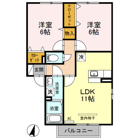 グレイスフルの間取り