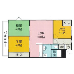 フォレスト一宮の間取り