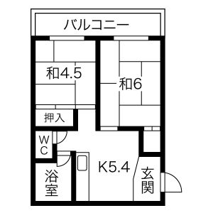 加納ARMSの間取り