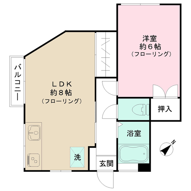 E-SUMA INADAZUTSUMIの間取り
