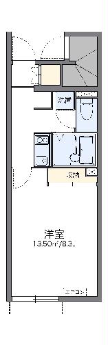 レオネクストFree Oneの間取り