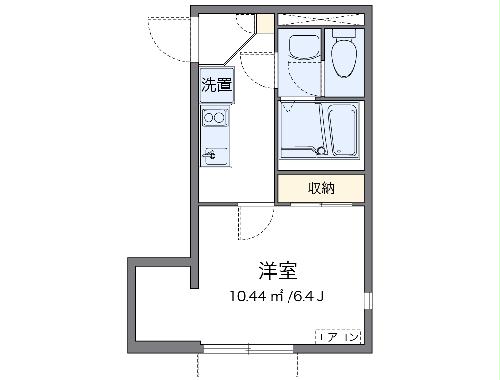 レオネクストレジデント西尾久の間取り