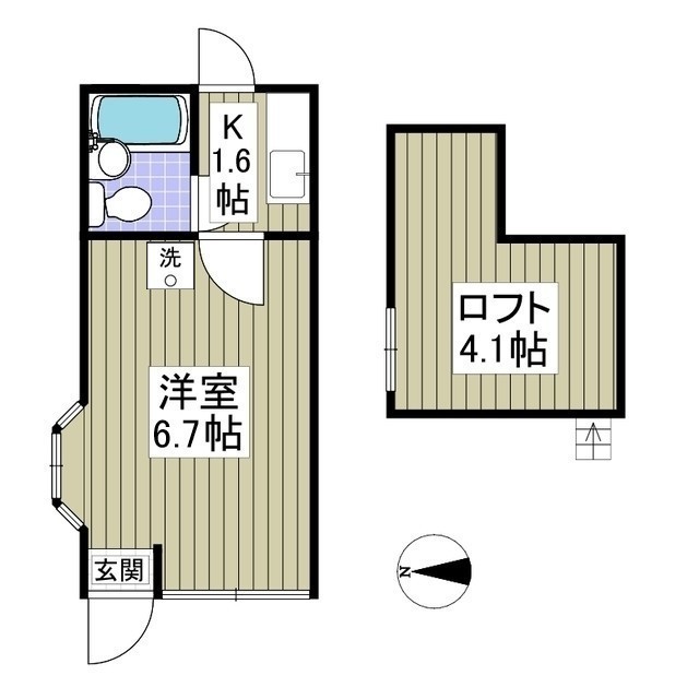 ブルーベルの間取り