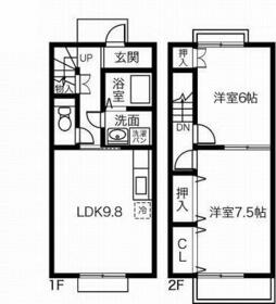 プラッサムコートTI A棟の間取り