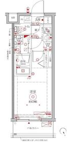 クレイシアＩＤＺ横浜大倉山の間取り