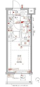 クレイシアＩＤＺ横浜大倉山の間取り