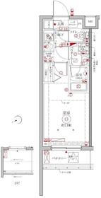 クレイシアＩＤＺ横浜大倉山の間取り