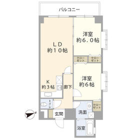 SPRING COURTの間取り