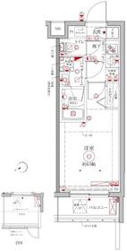 クレイシアＩＤＺ横浜大倉山の間取り