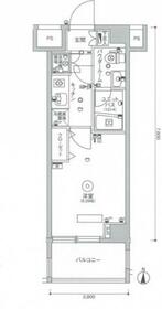 スカイコート品川パークサイドの間取り