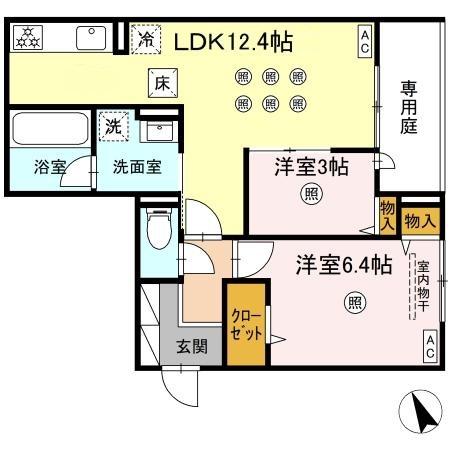 2/4 間取