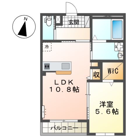 コイトハイツの間取り