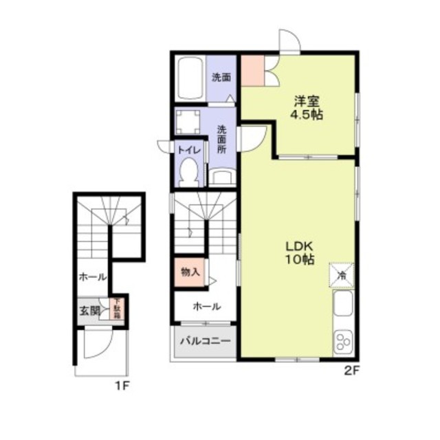 神奈川区入江1丁目計画の間取り