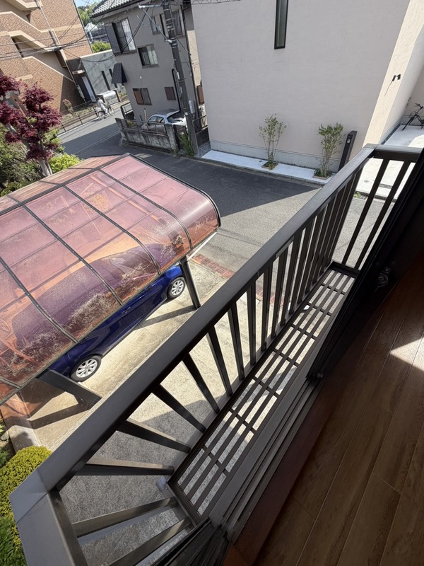 12/26 バルコニー