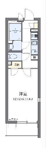 クレイノフルブルームの間取り