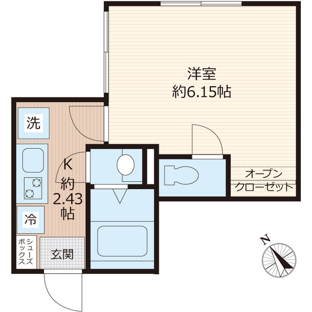 Ｅｒｆｏｌｇ柏の間取り