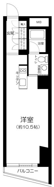 セルフィスタ渋谷の間取り