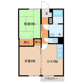 ウインザー97の間取り