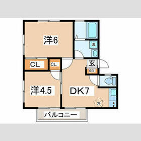 サンハイツの間取り