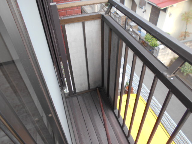 12/25 バルコニー