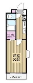 トーア・シティー参番館の間取り