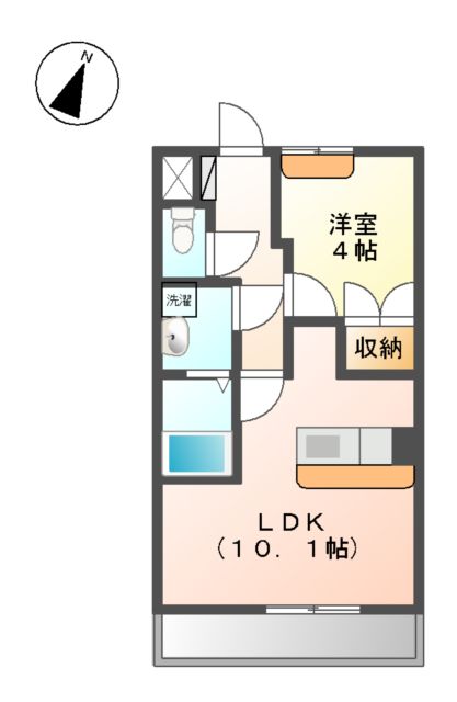 ヒール・コートの間取り