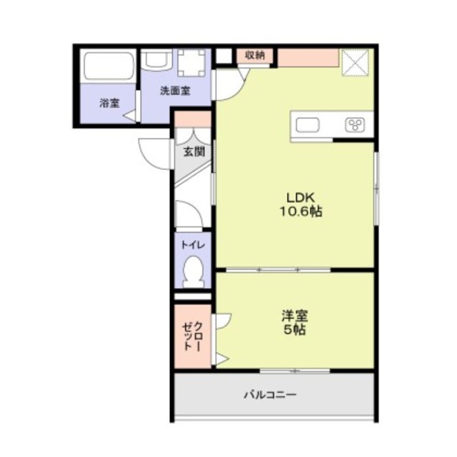 (仮称)新宿区大京町計画の間取り