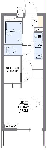 レオパレスヴィハール南六郷の間取り